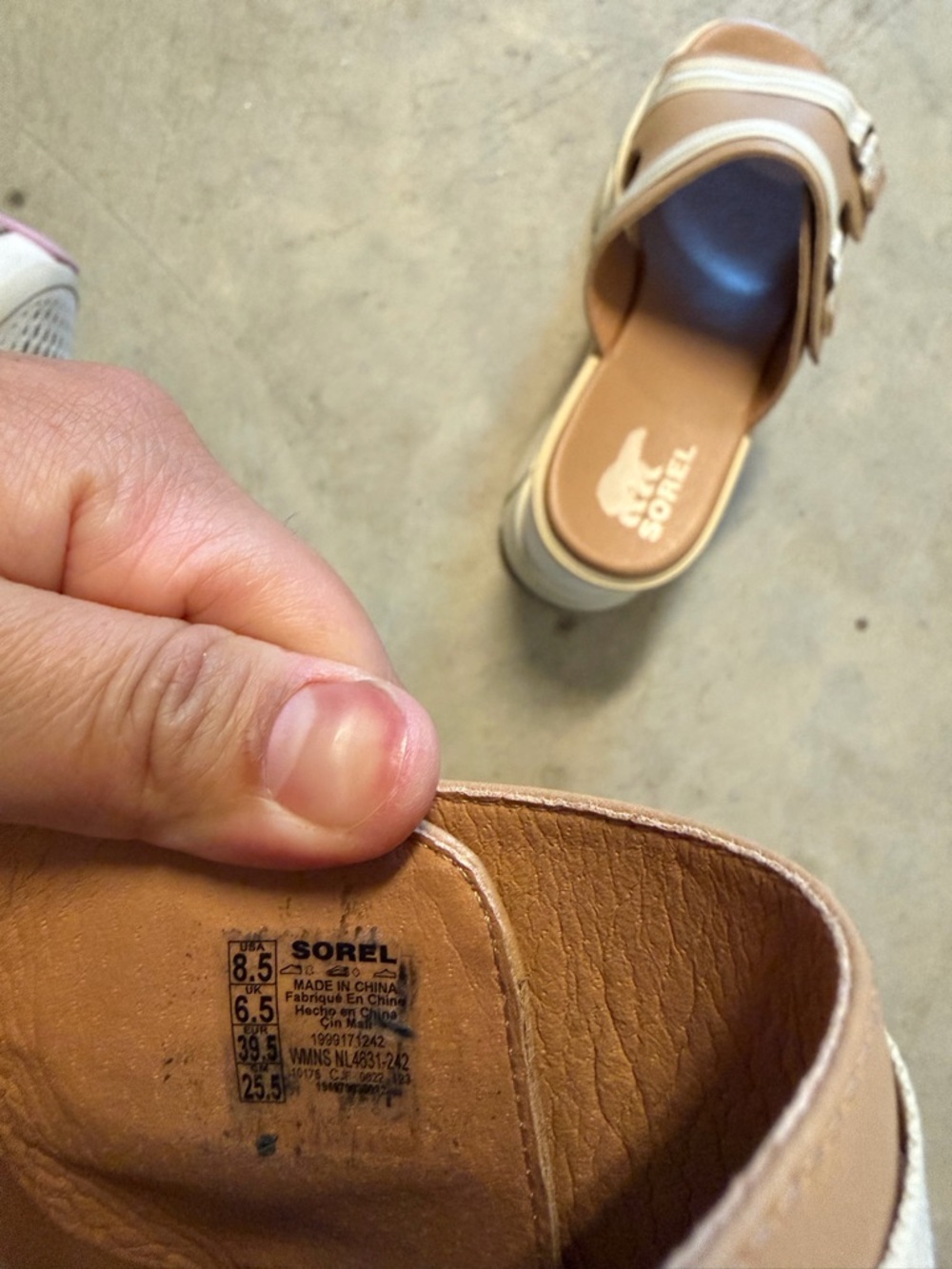 Sorel Women's Joanie III Slide Sandal Women’s Size 8.5 - Picture 6 of 6